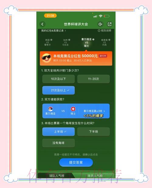 世界杯竞猜分析：如何合理制定观赛竞猜策略